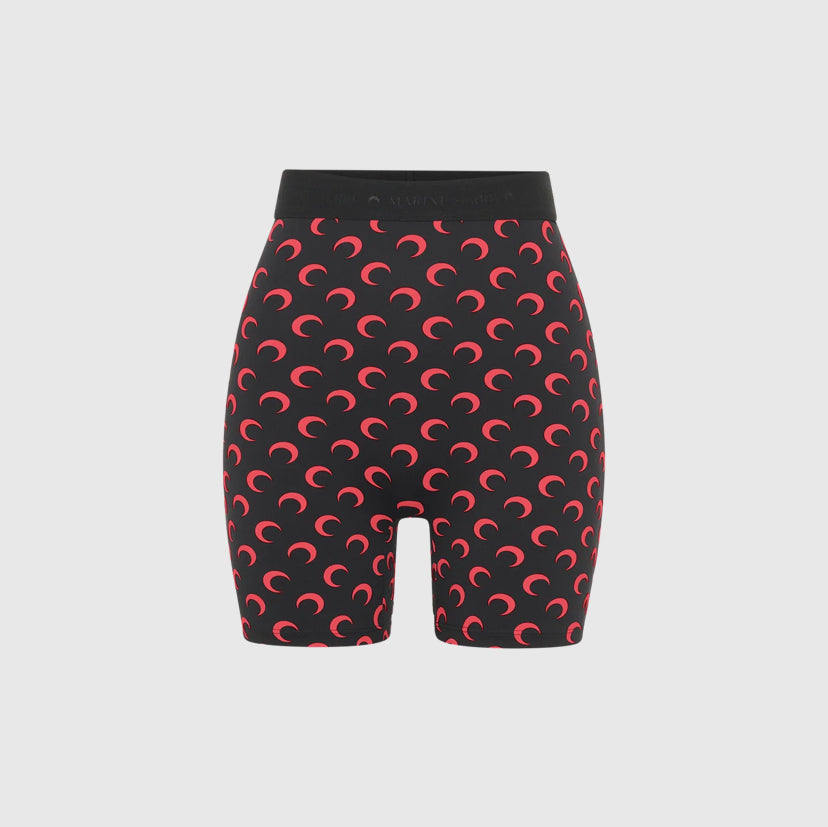 Marine Serre mini shorts