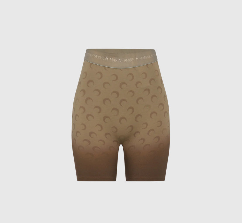 Marine Serre mini shorts