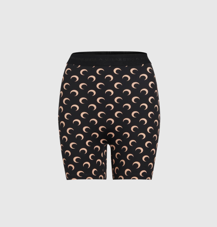 Marine Serre mini shorts